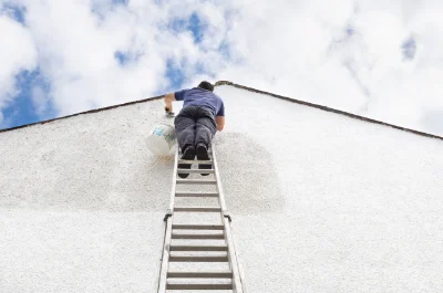 Peinture extérieure au Luhier — façades et ravalement